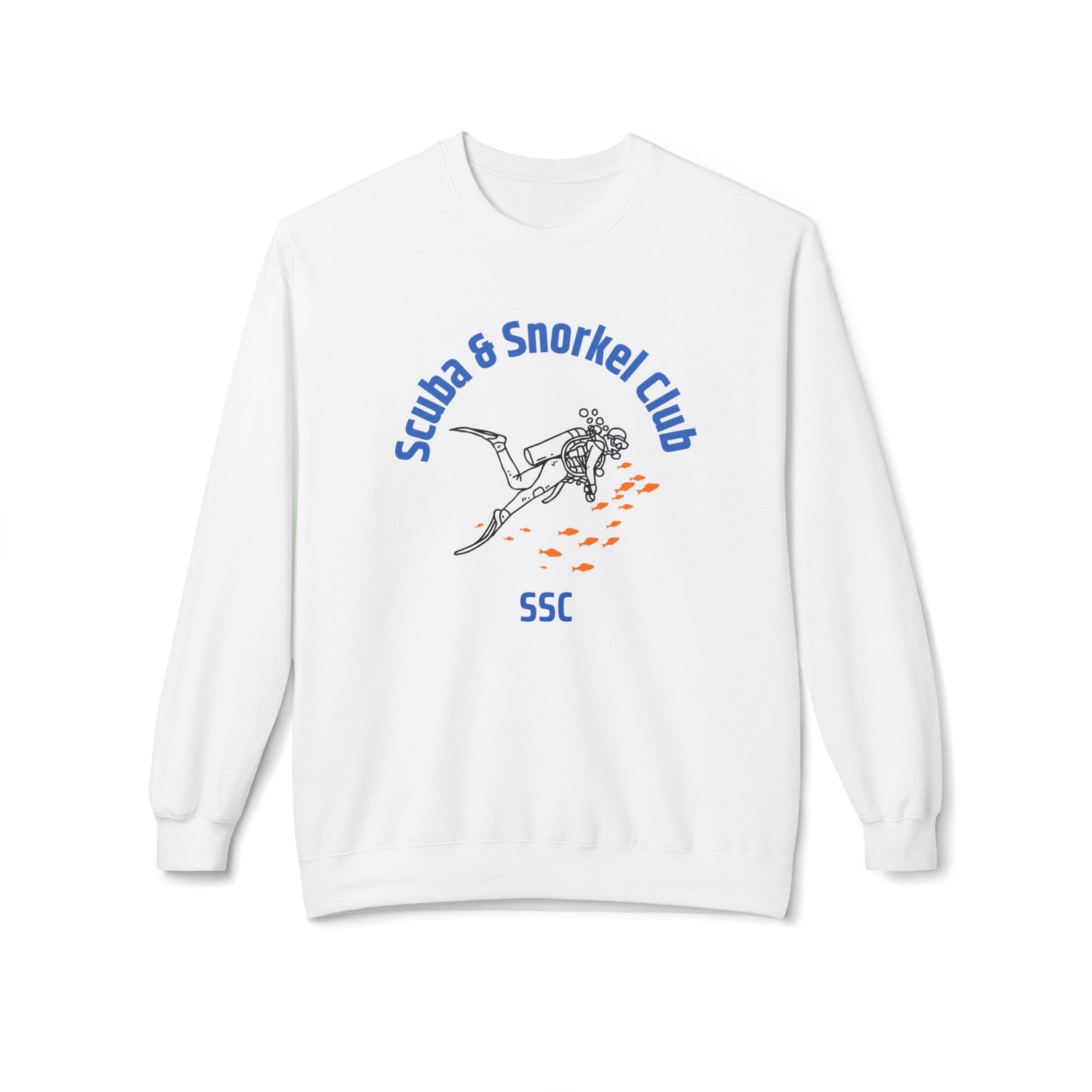 SSC Logo Sweatshirt - Front Only Gildan Midweight Softstyle Fleece Crewneck Unisex