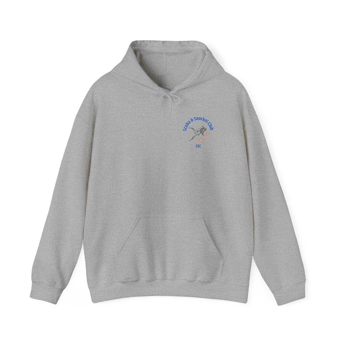 SSC Pullover Hoodie | Front Logo & Whale Shark Back (Unisex) – Perfect for Cozy Days and Gifts