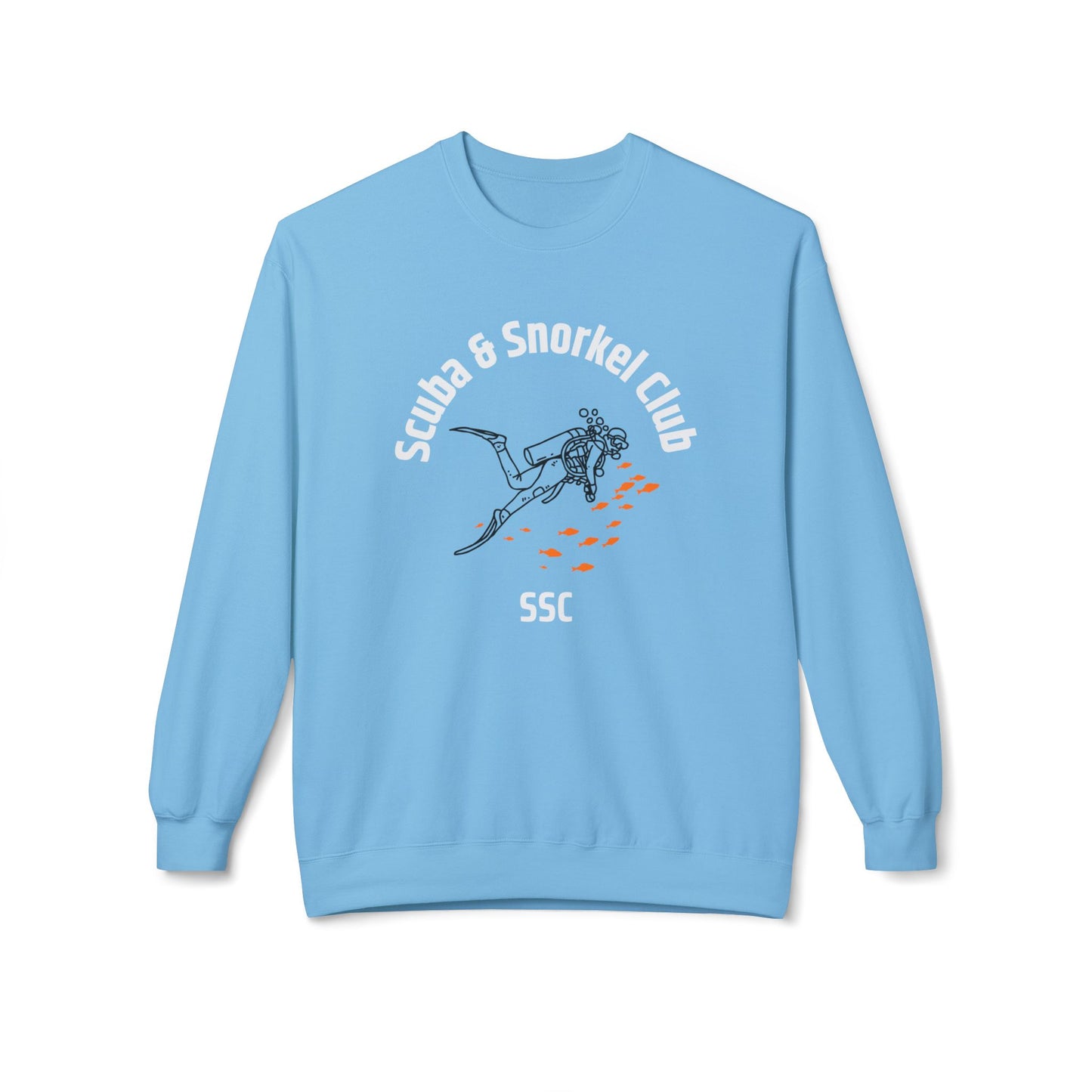 SSC Logo Sweatshirt - Front Only Gildan Midweight Softstyle Fleece Crewneck Unisex