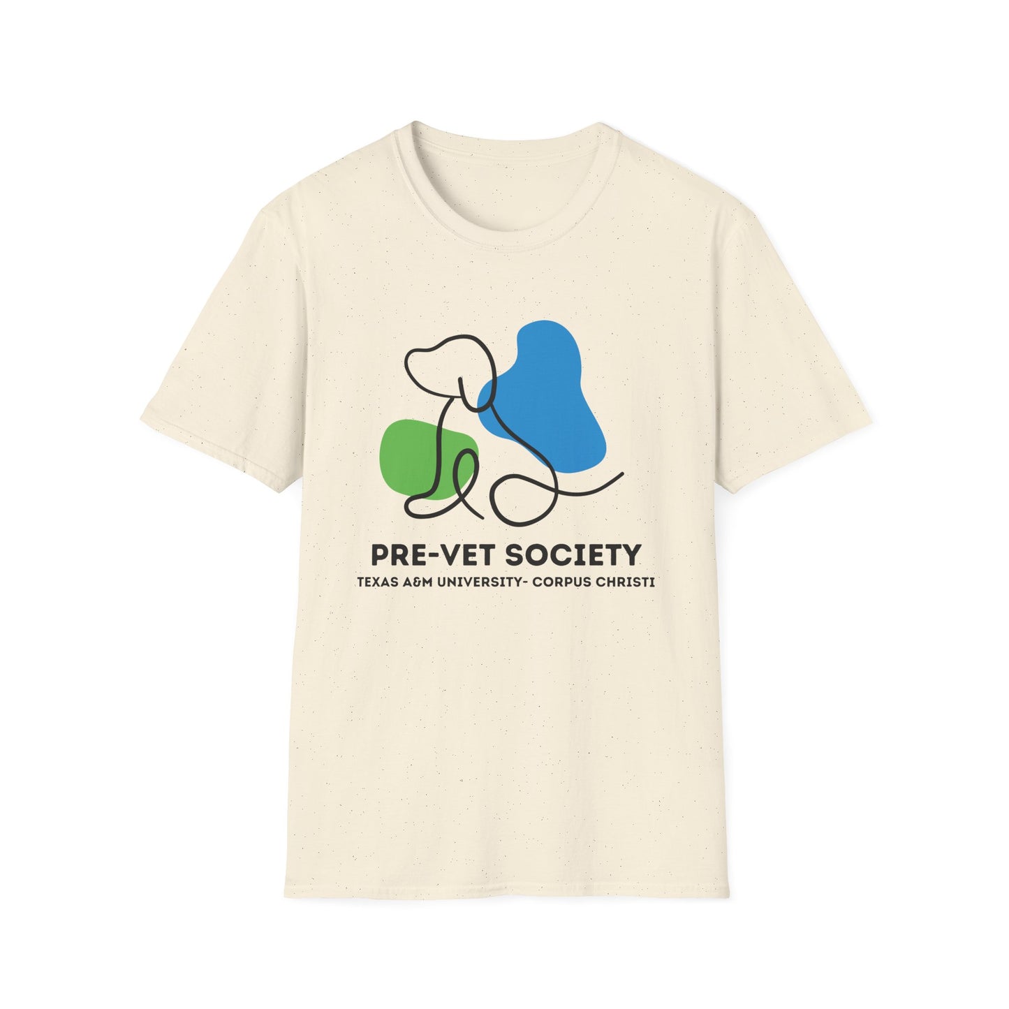 Pre-Vet Society Logo Unisex Gildan Softstyle T-Shirt