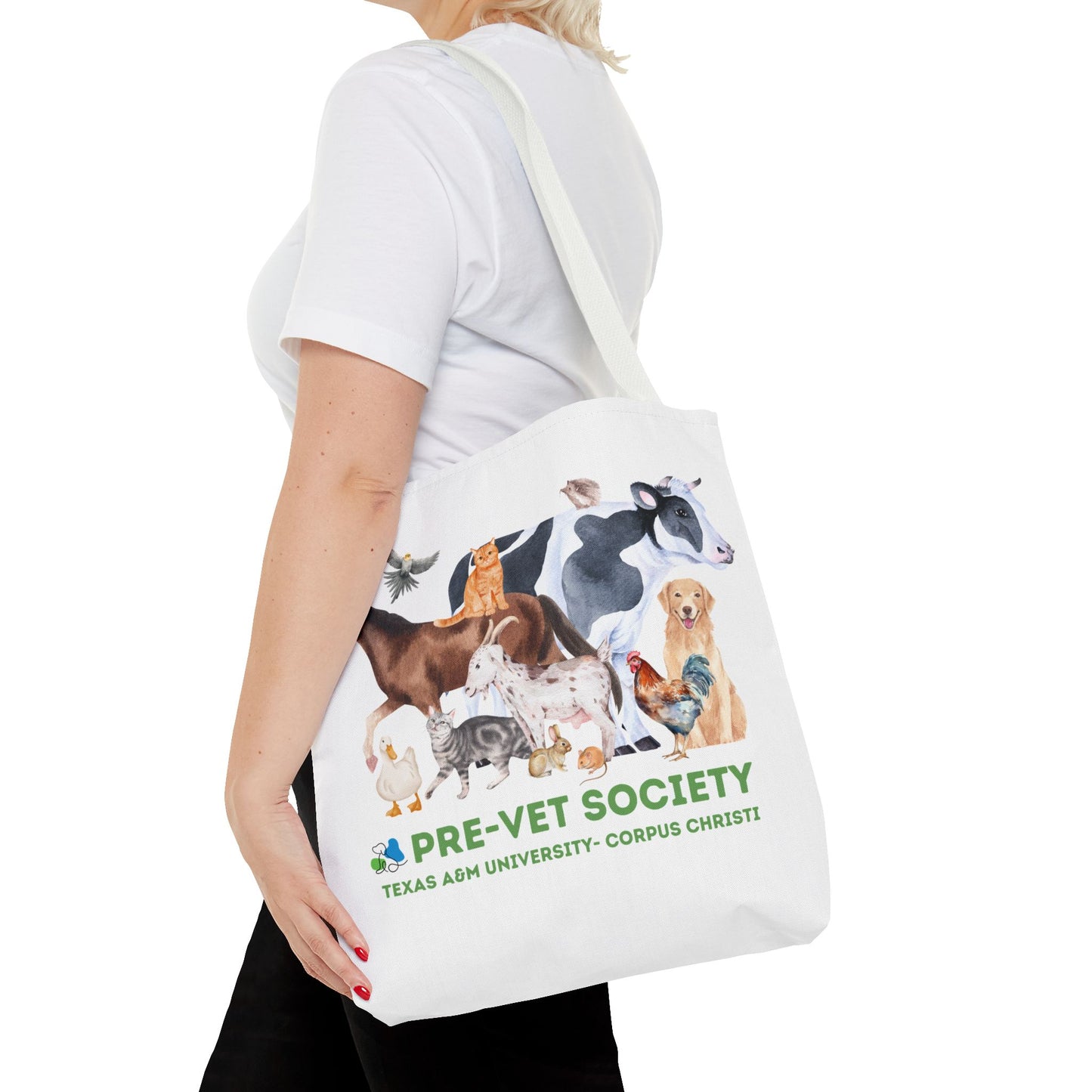 Pre-Vet Society Medium Size Tote Bag