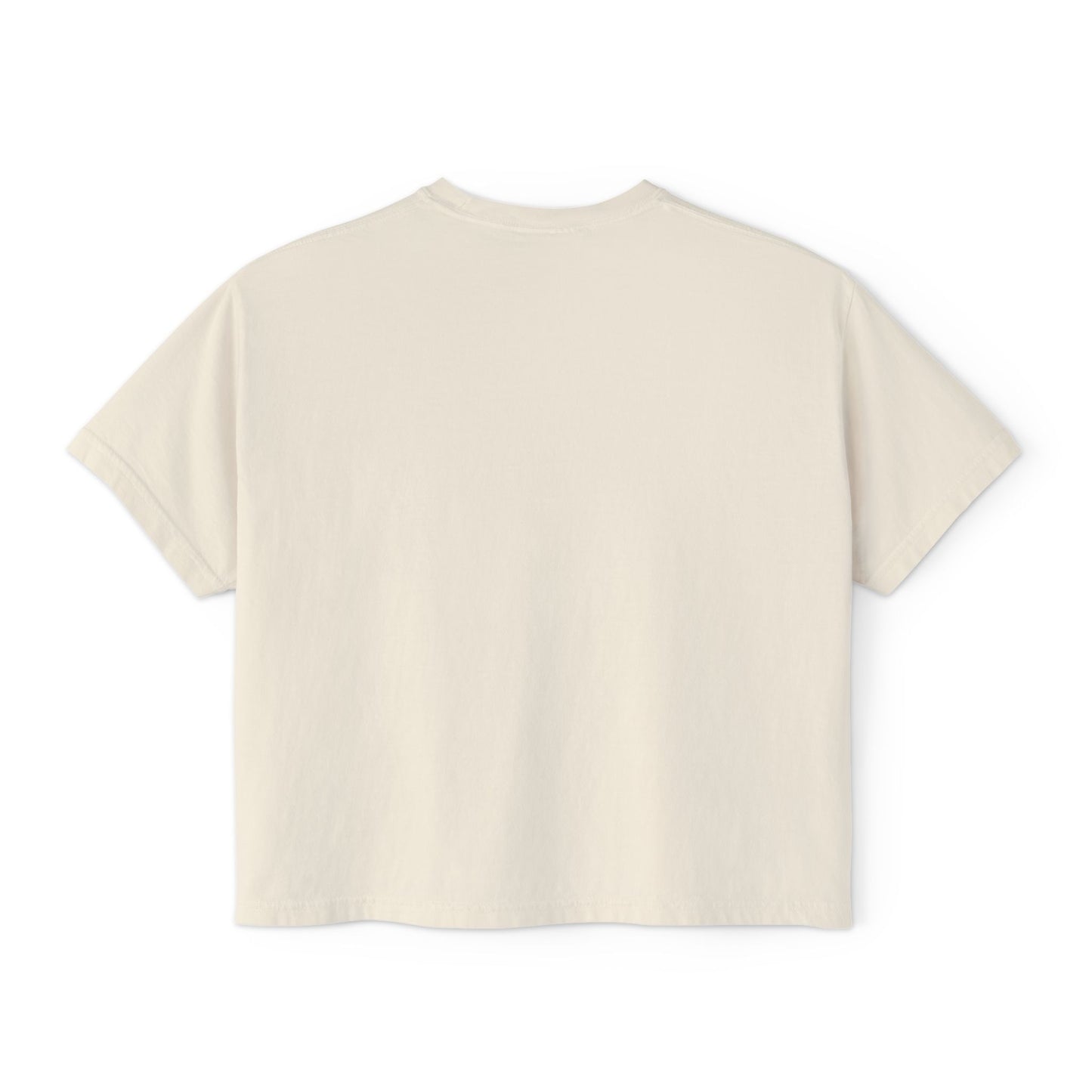 Pre-Vet Society Animal Anatomy Comfort Colors Women's Crop Boxy Tee