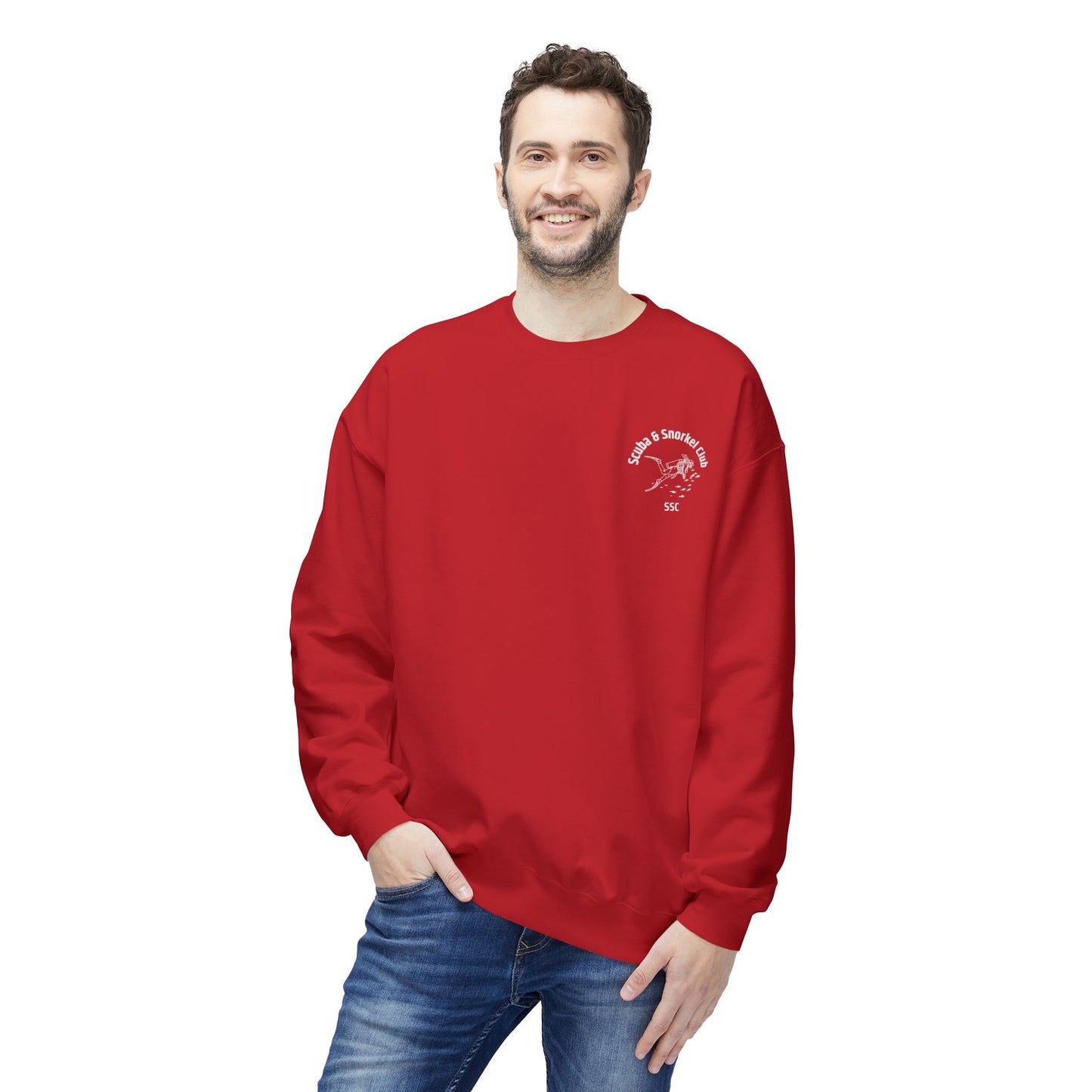 SSC Sweatshirt | Front Logo & Whale Shark Back (Unisex) β Soft and Cozy