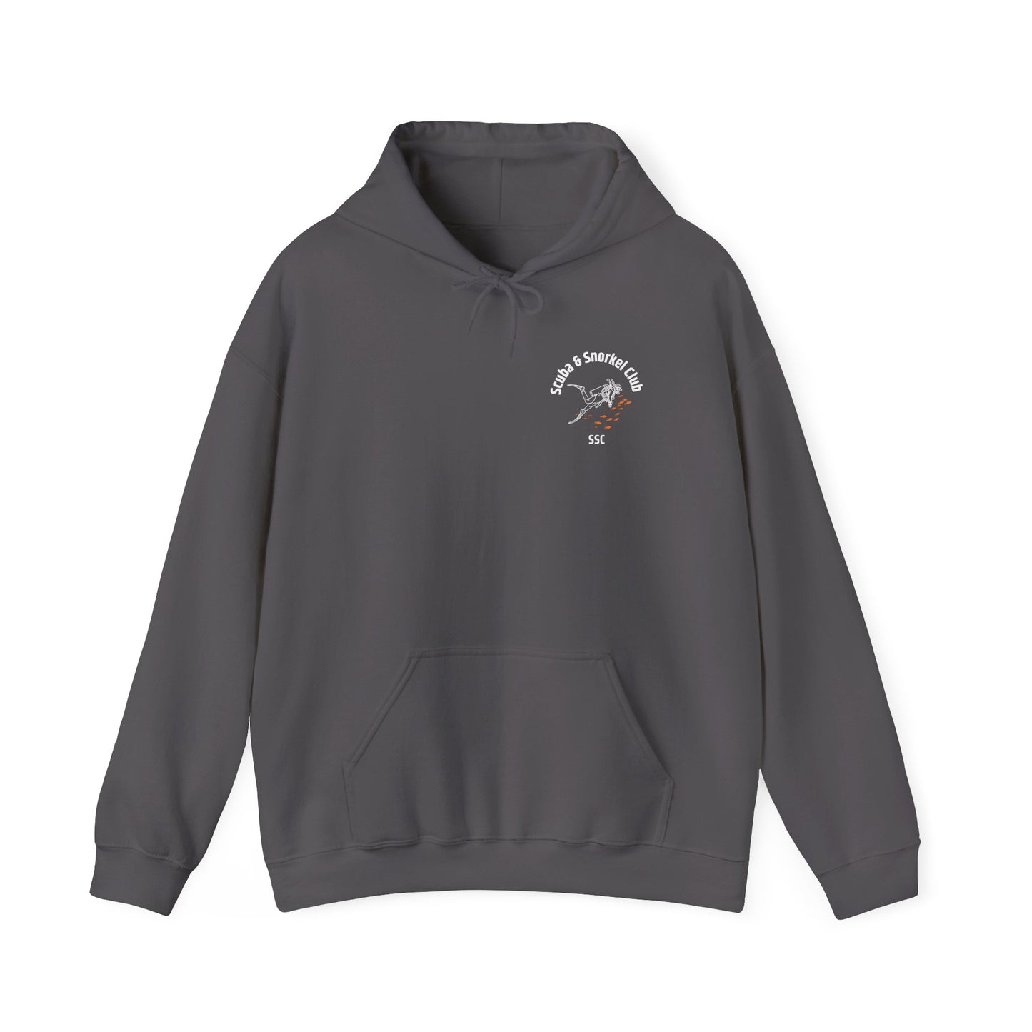 SSC Pullover Hoodie | Front Logo & Whale Shark Back (Unisex) – Perfect for Cozy Days and Gifts