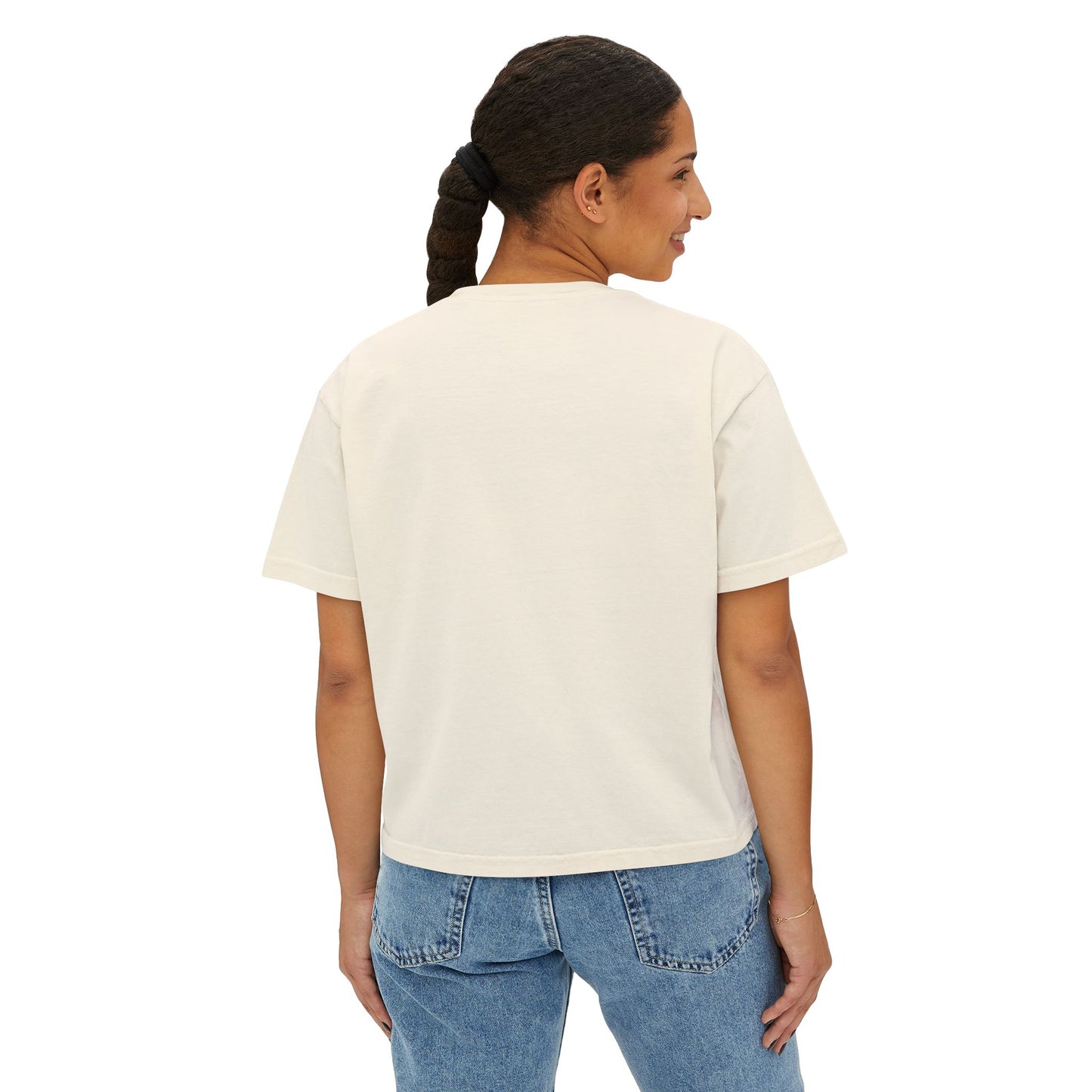 Pre-Vet Society Animal Anatomy Comfort Colors Women's Crop Boxy Tee