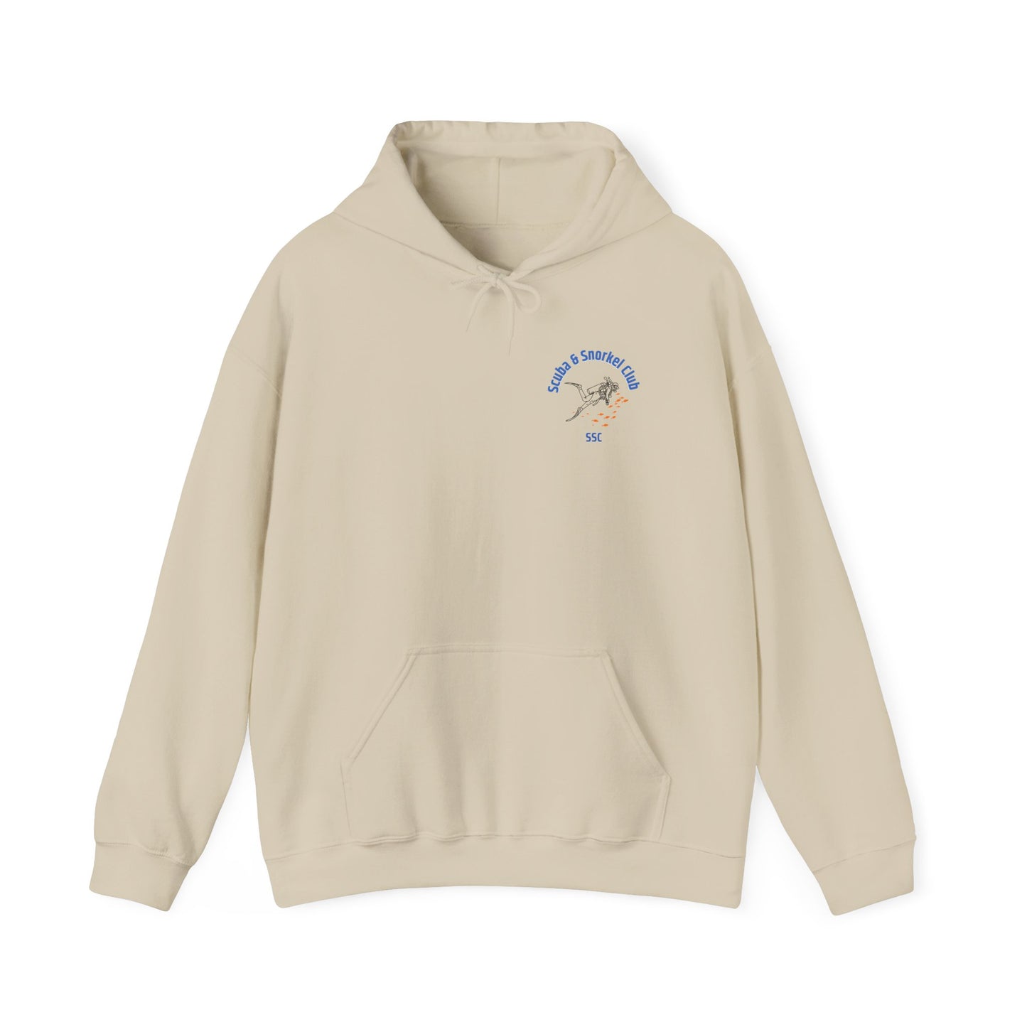 SSC Pullover Hoodie | Front Logo & Whale Shark Back (Unisex) – Perfect for Cozy Days and Gifts