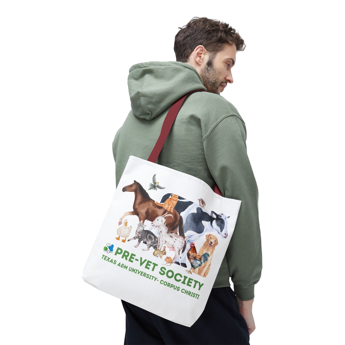 Pre-Vet Society Medium Size Tote Bag