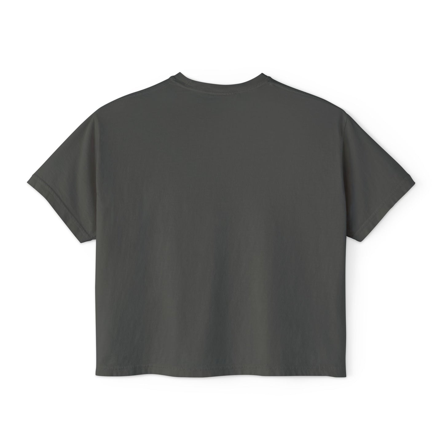 Pre-Vet Society Logo Comfort Colors Women's Crop Boxy Tee