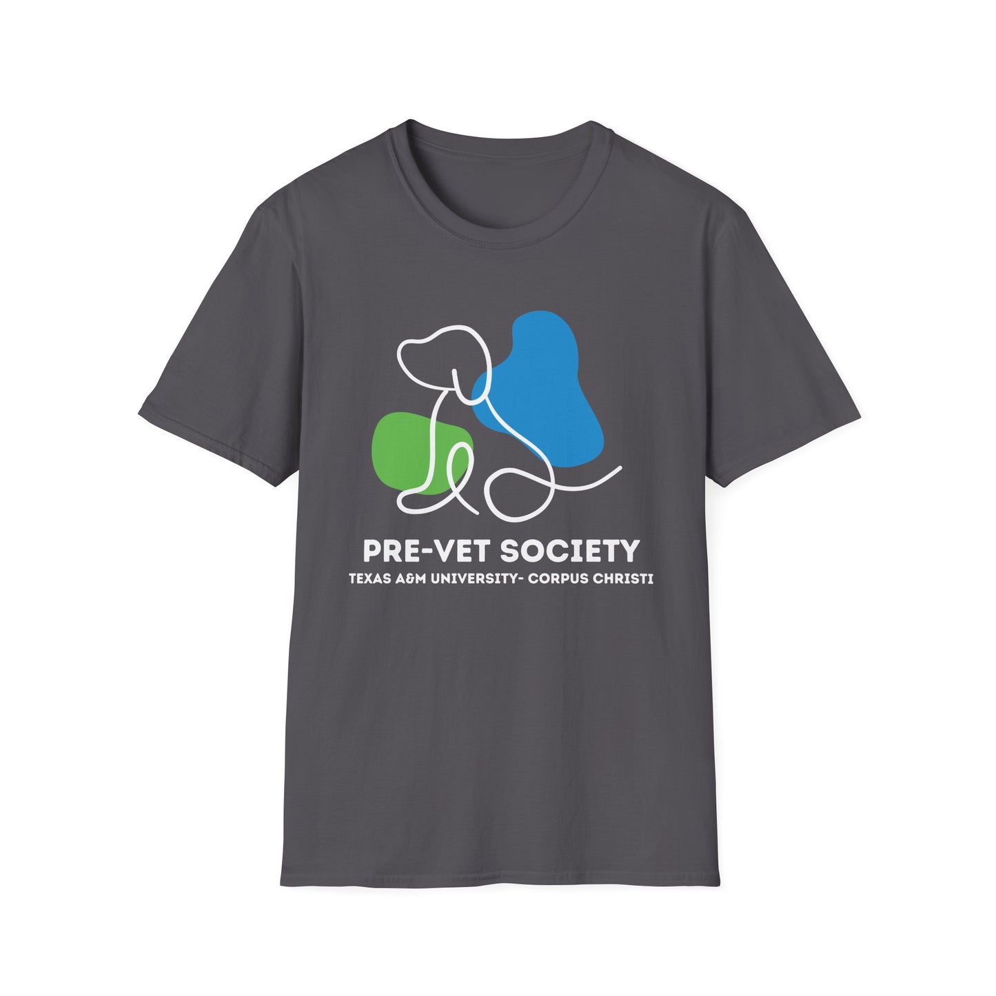 Pre-Vet Society Logo Unisex Gildan Softstyle T-Shirt