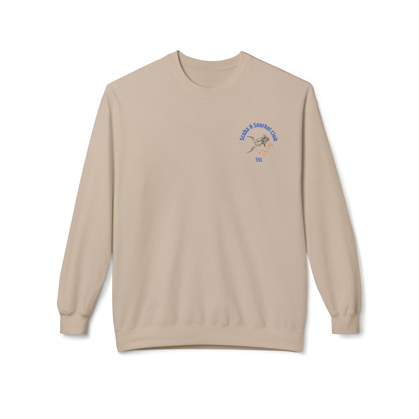 SSC Sweatshirt | Front Logo & Whale Shark Back (Unisex) β Soft and Cozy