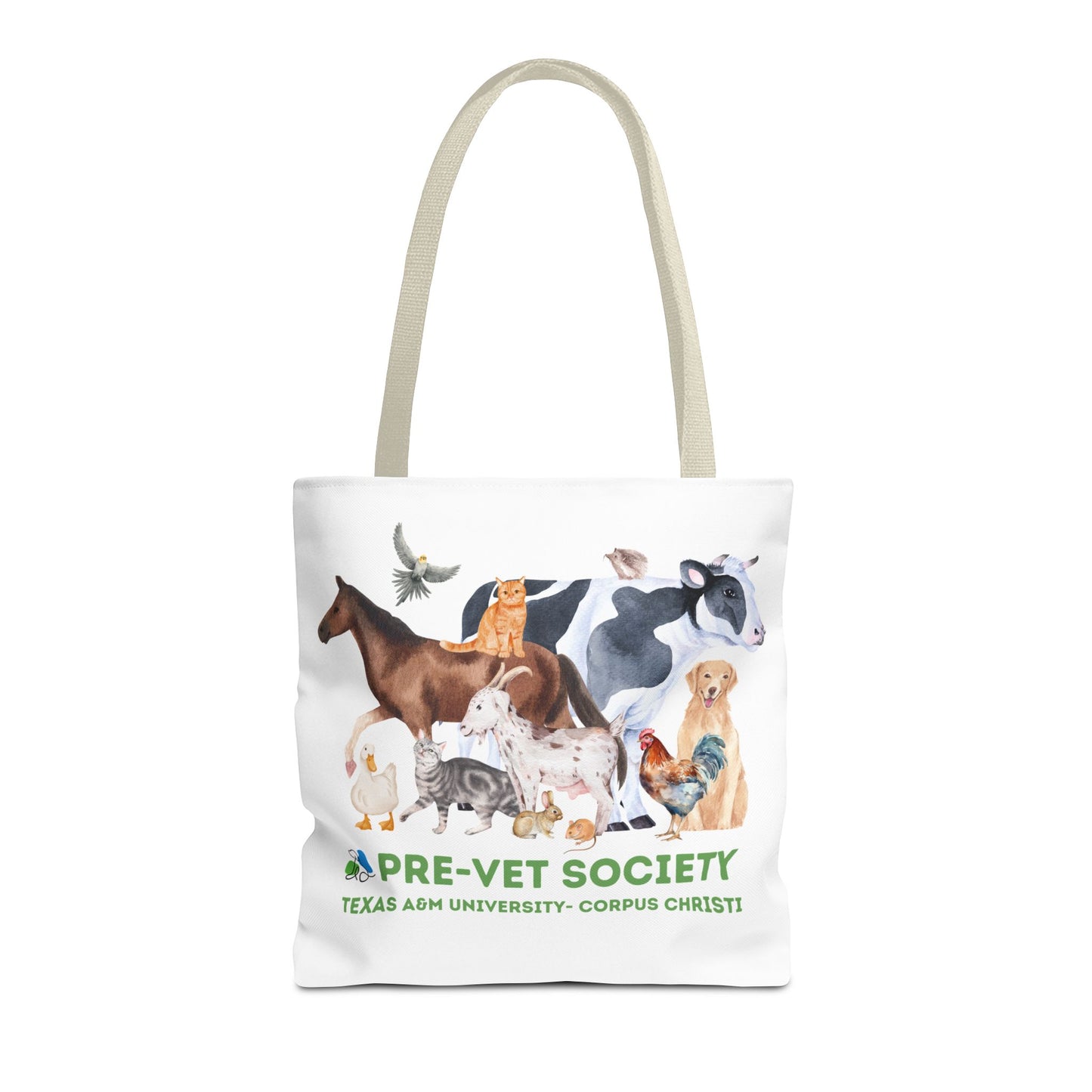 Pre-Vet Society Medium Size Tote Bag