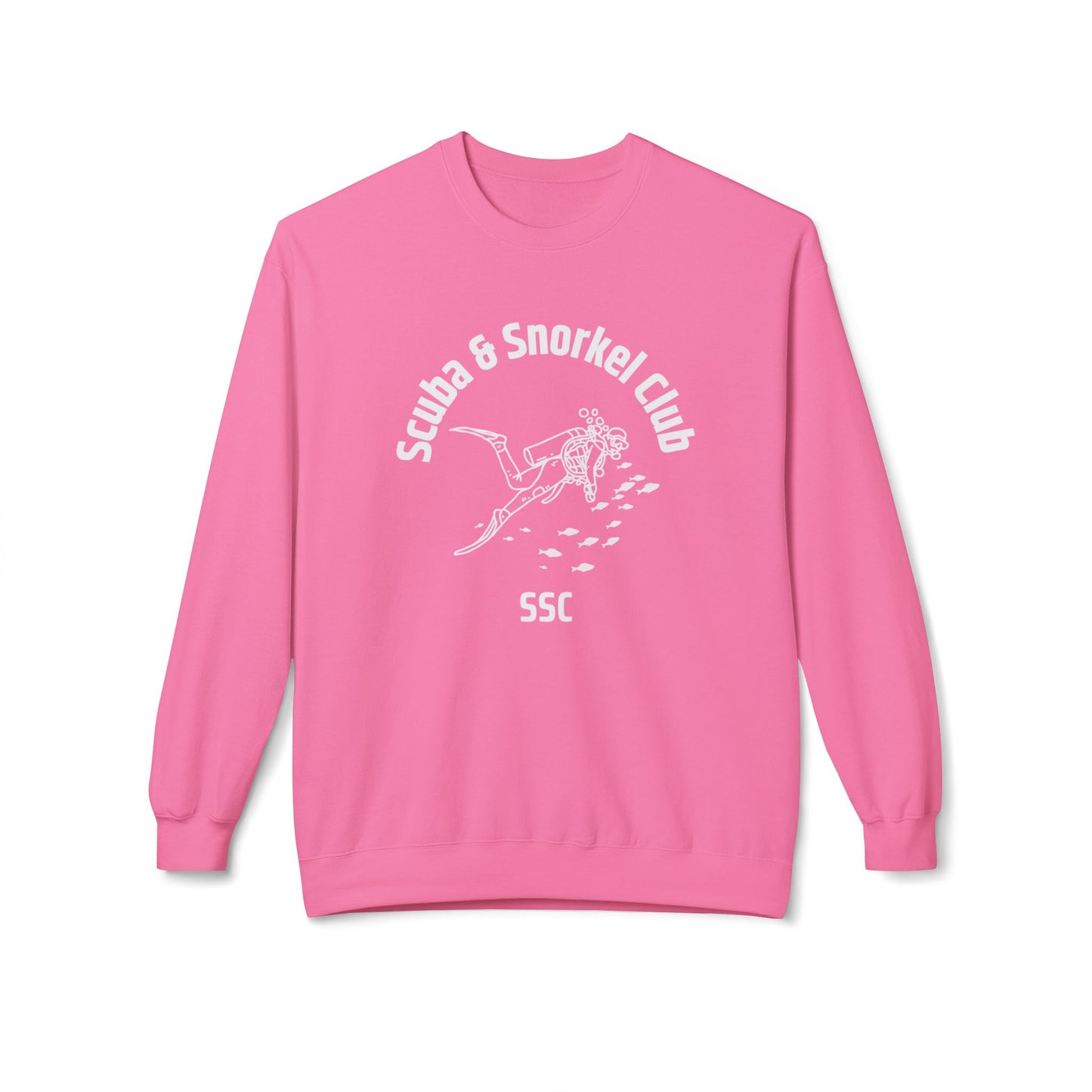 SSC Logo Sweatshirt - Front Only Gildan Midweight Softstyle Fleece Crewneck Unisex