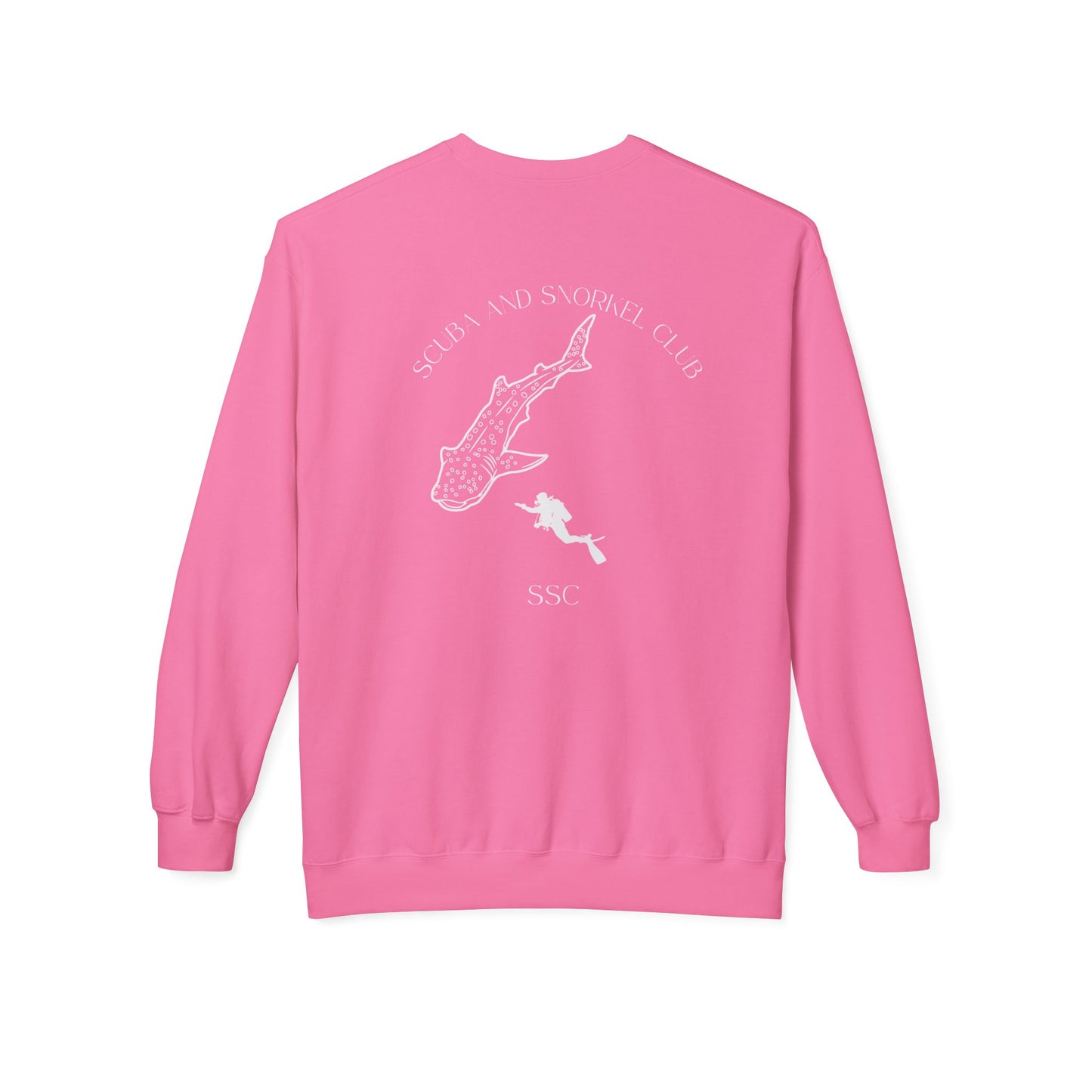 SSC Sweatshirt | Front Logo & Whale Shark Back (Unisex) β Soft and Cozy