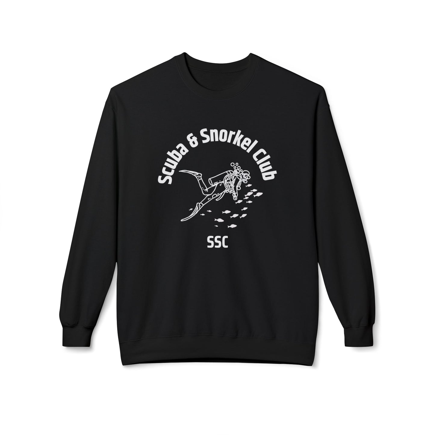 SSC Logo Sweatshirt - Front Only Gildan Midweight Softstyle Fleece Crewneck Unisex
