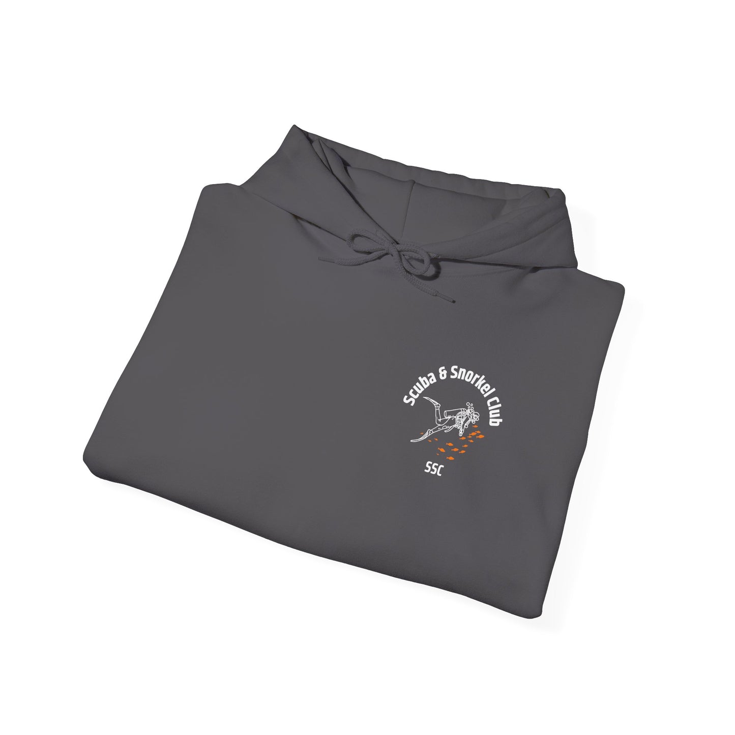SSC Pullover Hoodie | Front Logo & Whale Shark Back (Unisex) – Perfect for Cozy Days and Gifts