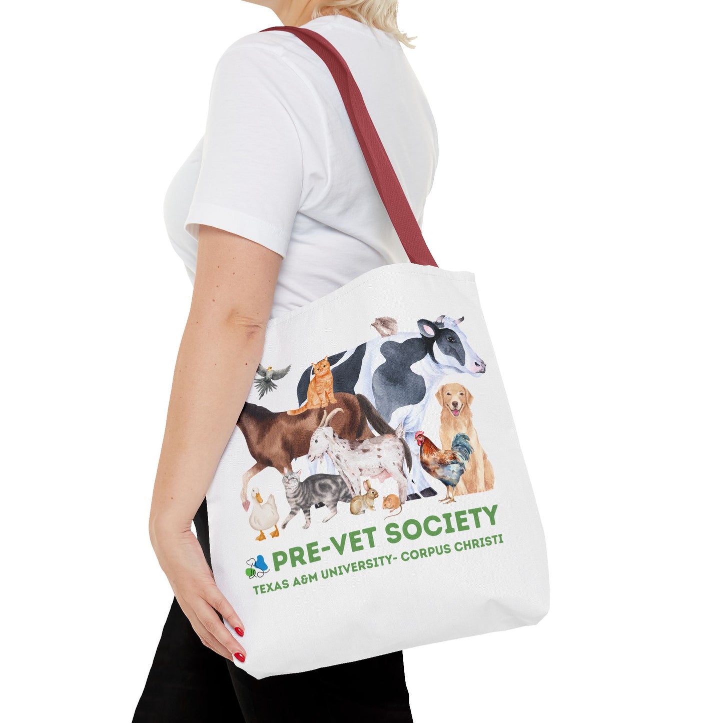 Pre-Vet Society Medium Size Tote Bag