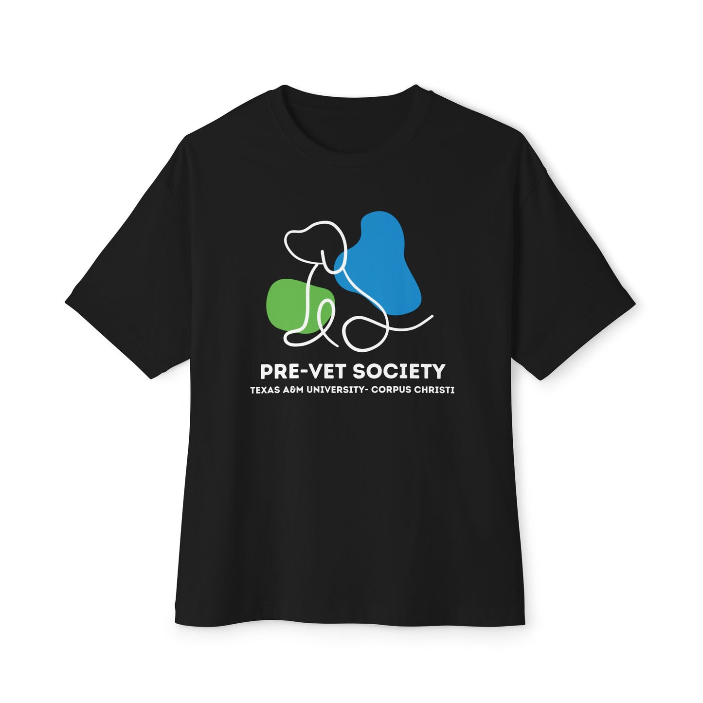 Pre-Vet Society Logo Bella Canvas Oversized Boxy Tee Unisex