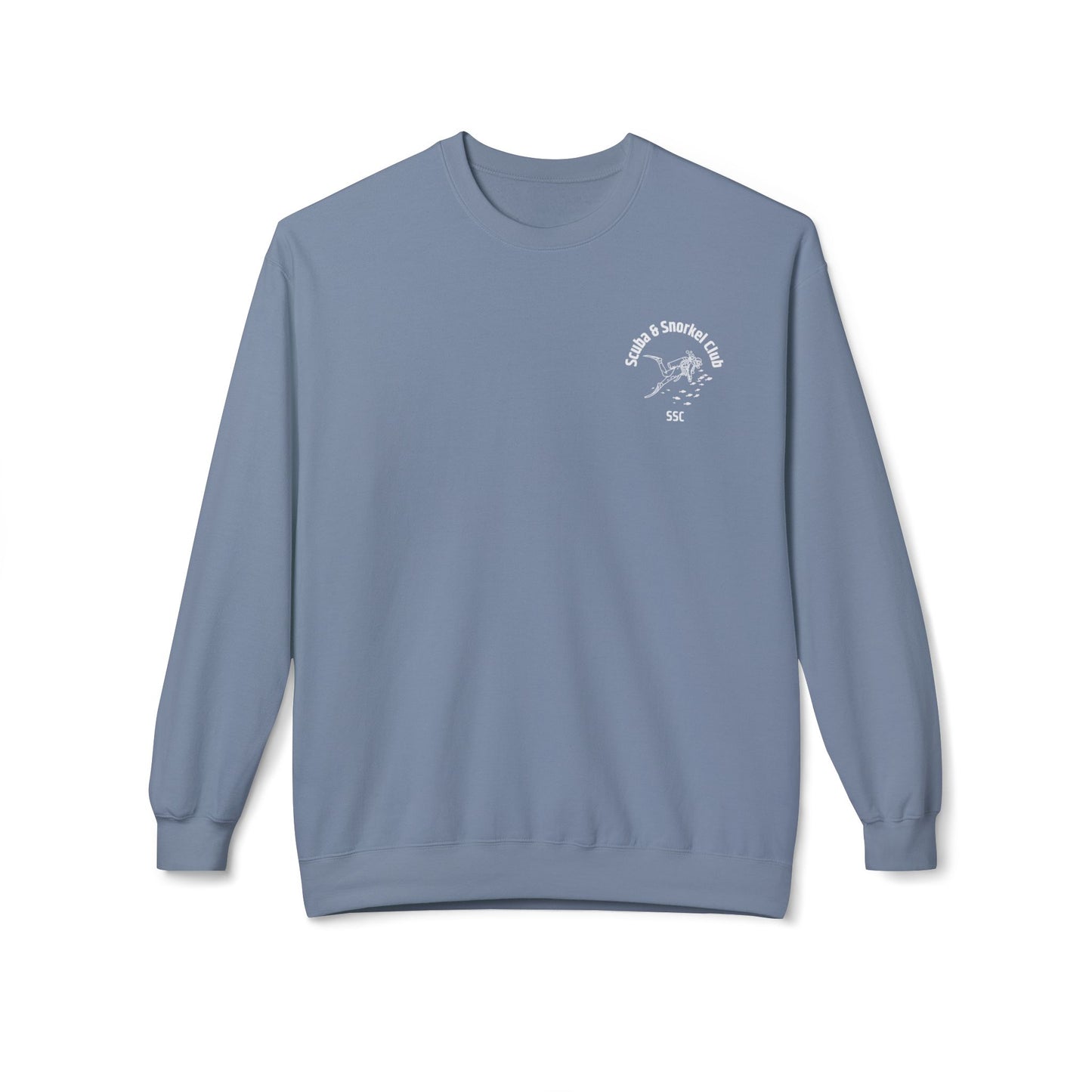 SSC Sweatshirt | Front Logo & Whale Shark Back (Unisex) β Soft and Cozy