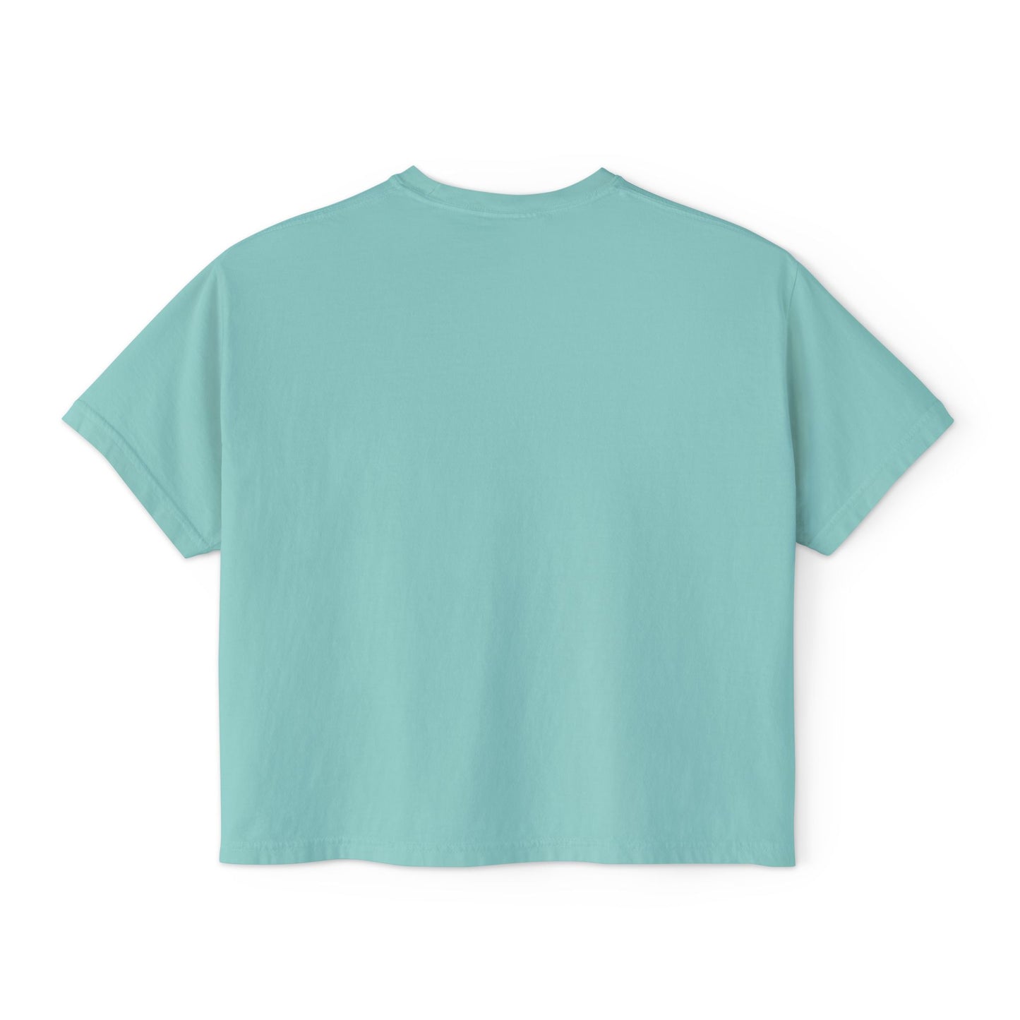 Pre-Vet Society Animal Anatomy Comfort Colors Women's Crop Boxy Tee