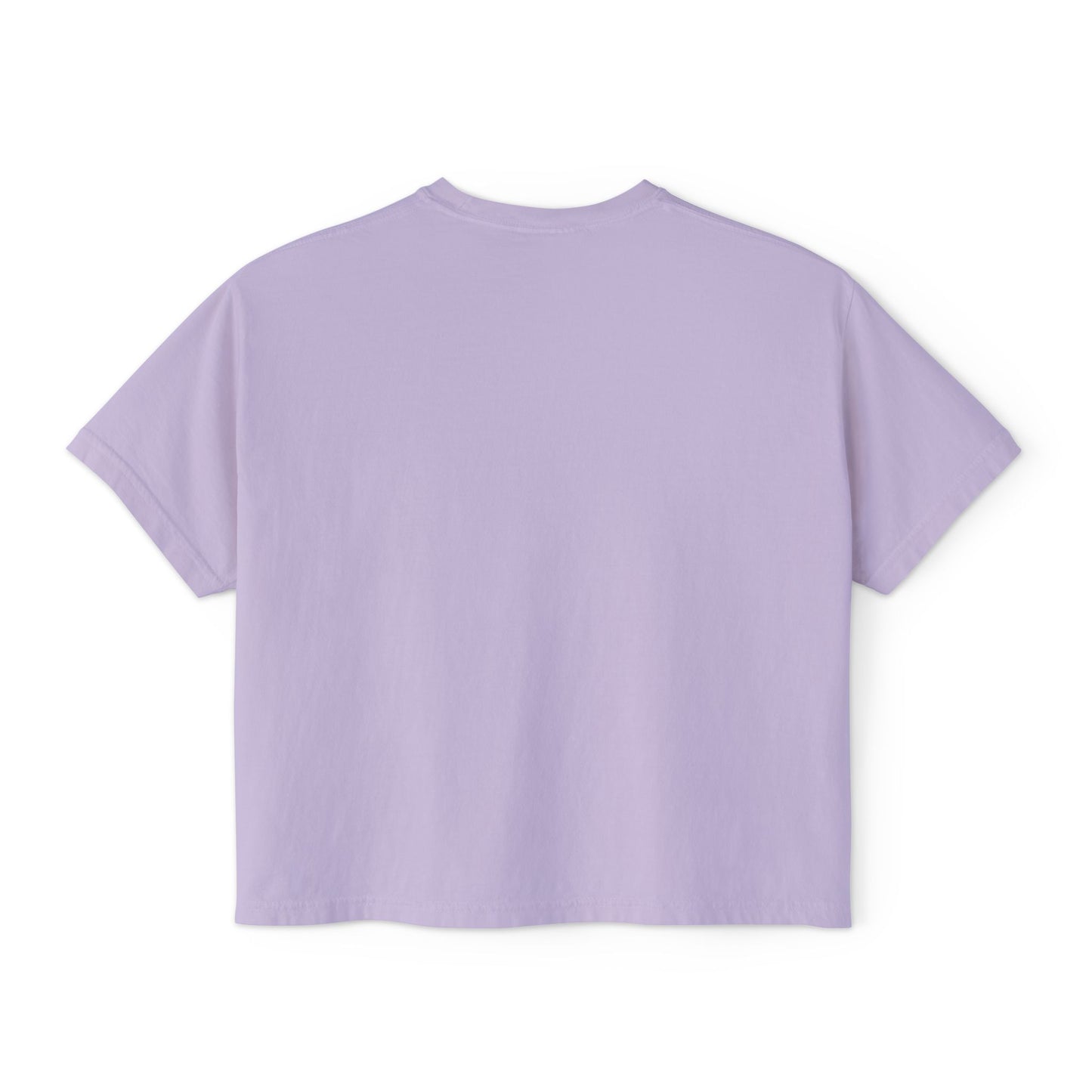 Pre-Vet Society Logo Comfort Colors Women's Crop Boxy Tee