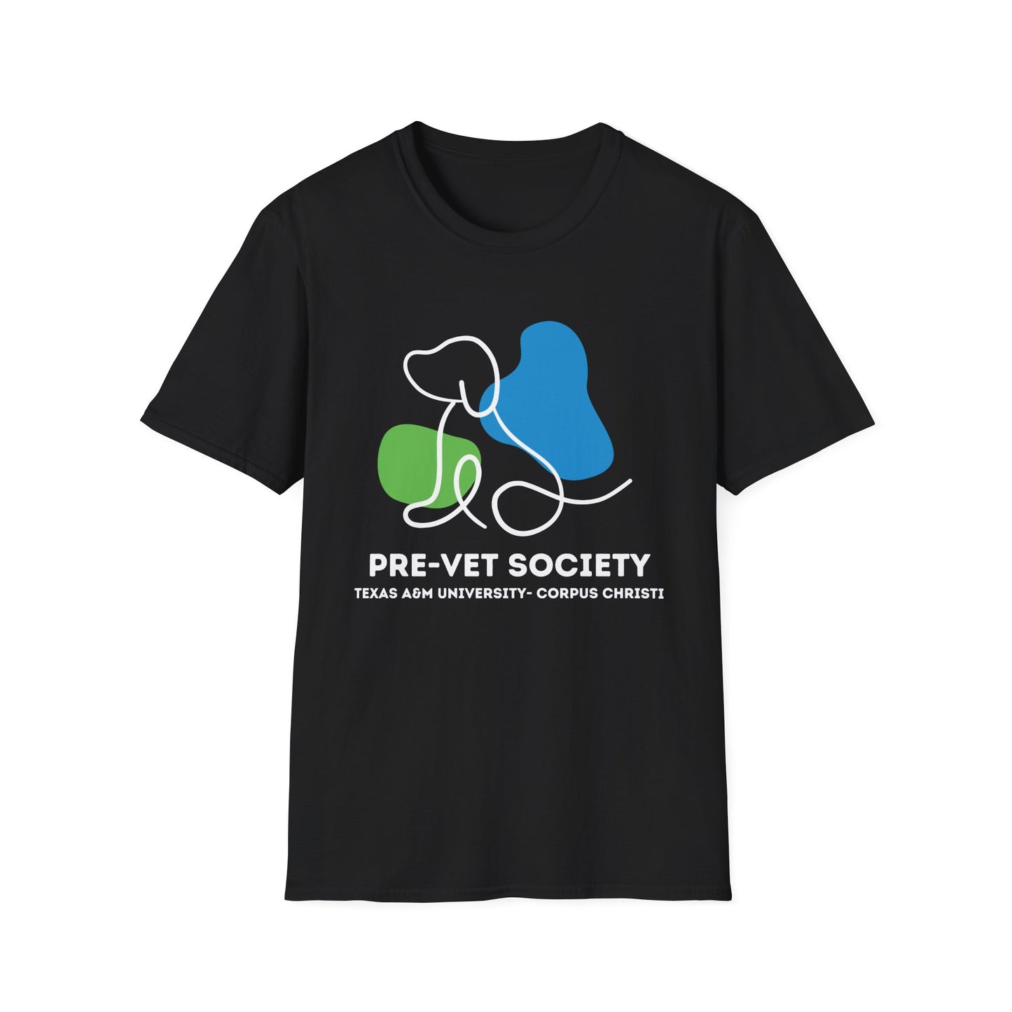 Pre-Vet Society Logo Unisex Gildan Softstyle T-Shirt
