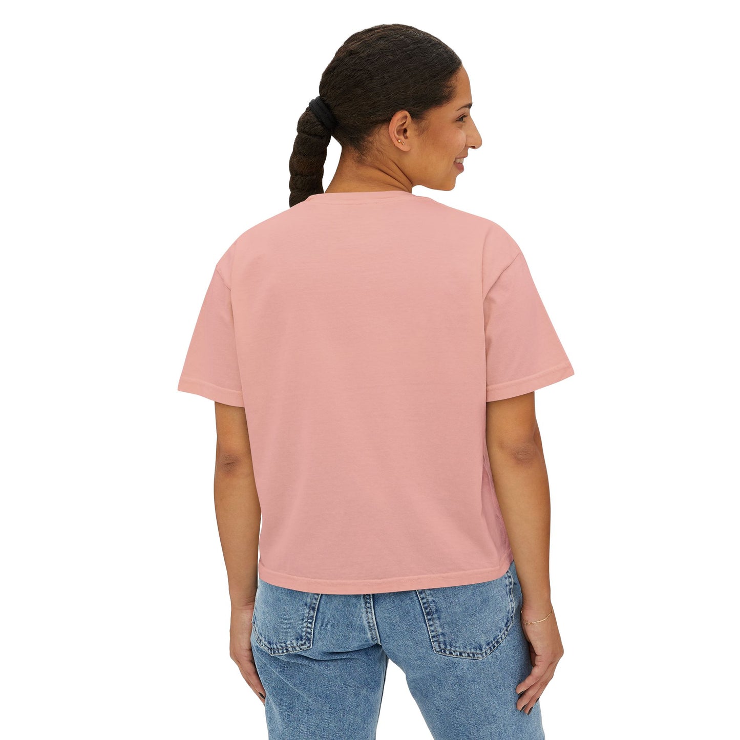 Pre-Vet Society Animal Anatomy Comfort Colors Women's Crop Boxy Tee