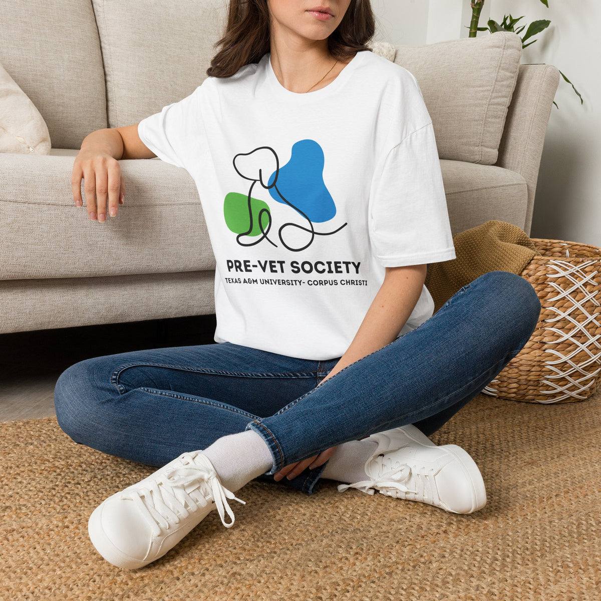 Pre-Vet Society Logo Unisex Gildan Softstyle T-Shirt