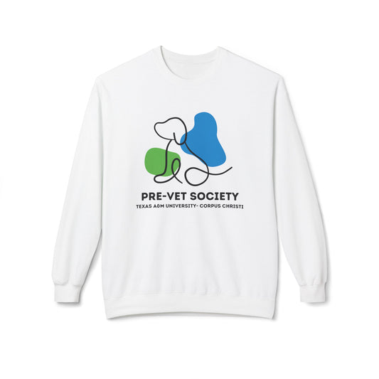 Pre-Vet Society Logo Gildan Midweight Softstyle Fleece Crewneck Sweatshirt Unisex