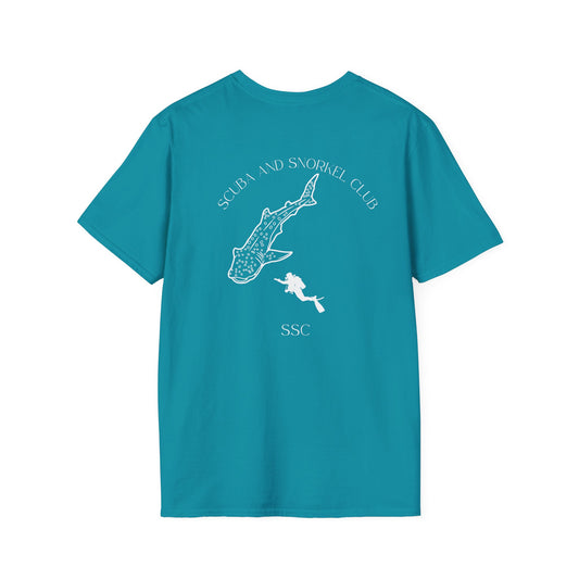 SSC Whale Shark T-Shirt | Soft & Stylish Club Tee – Front Logo, Back Graphic (Unisex)