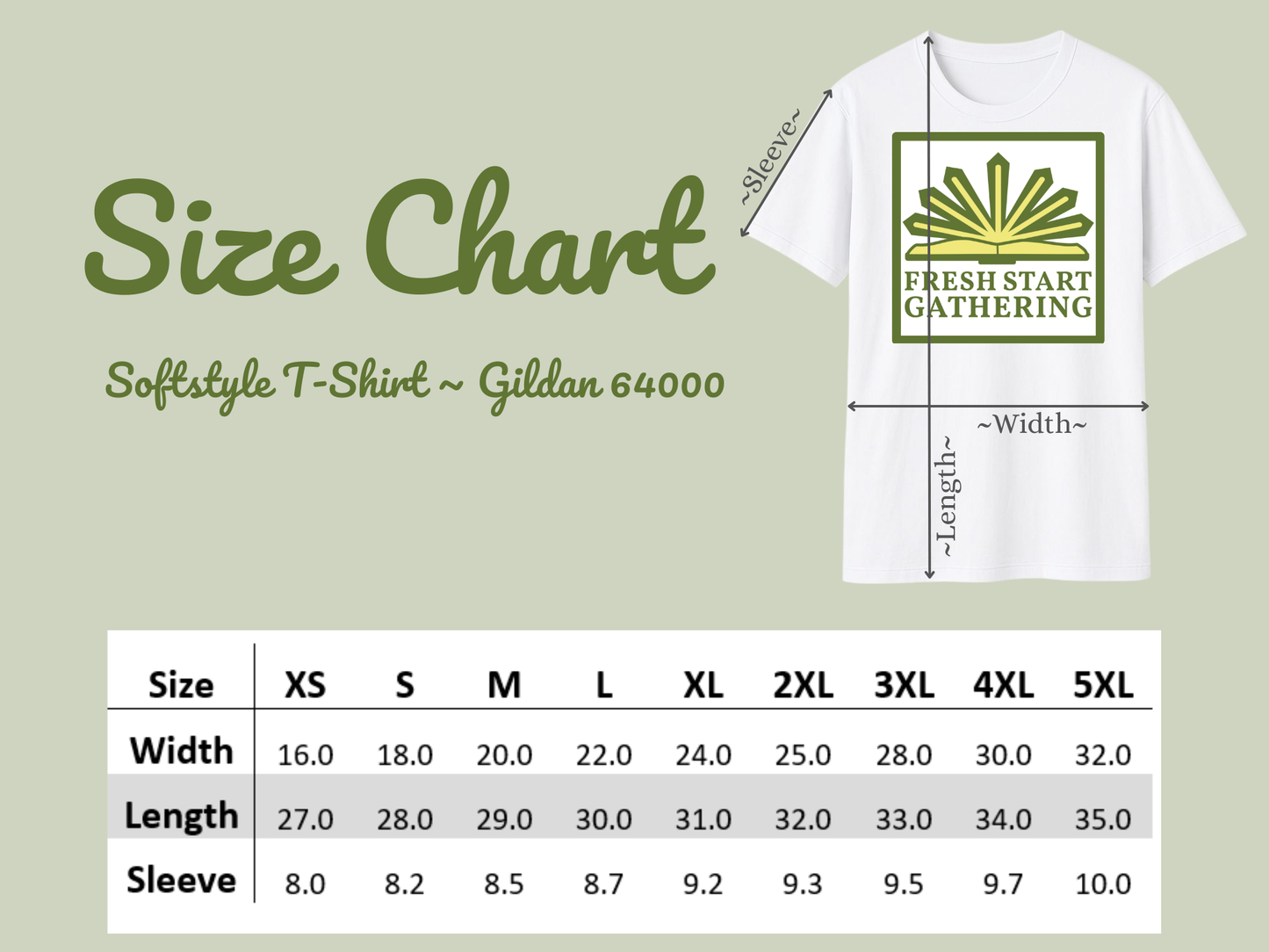 FSG Tshirt- Watercolor Church