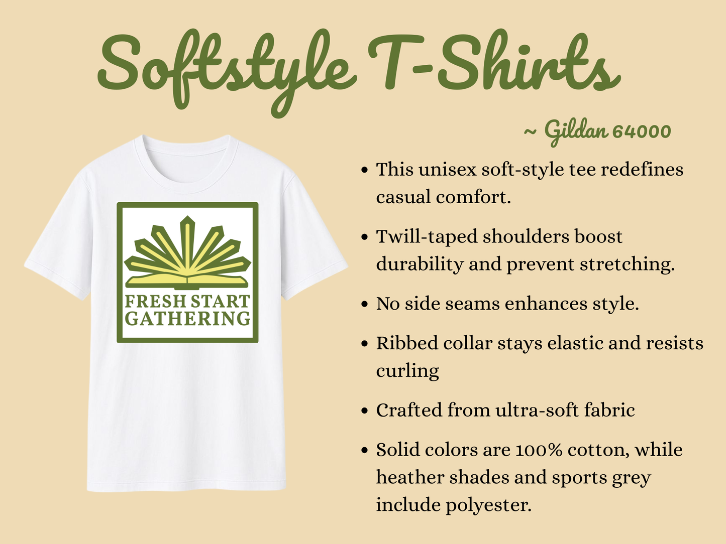 FSG Tshirt- Watercolor Church