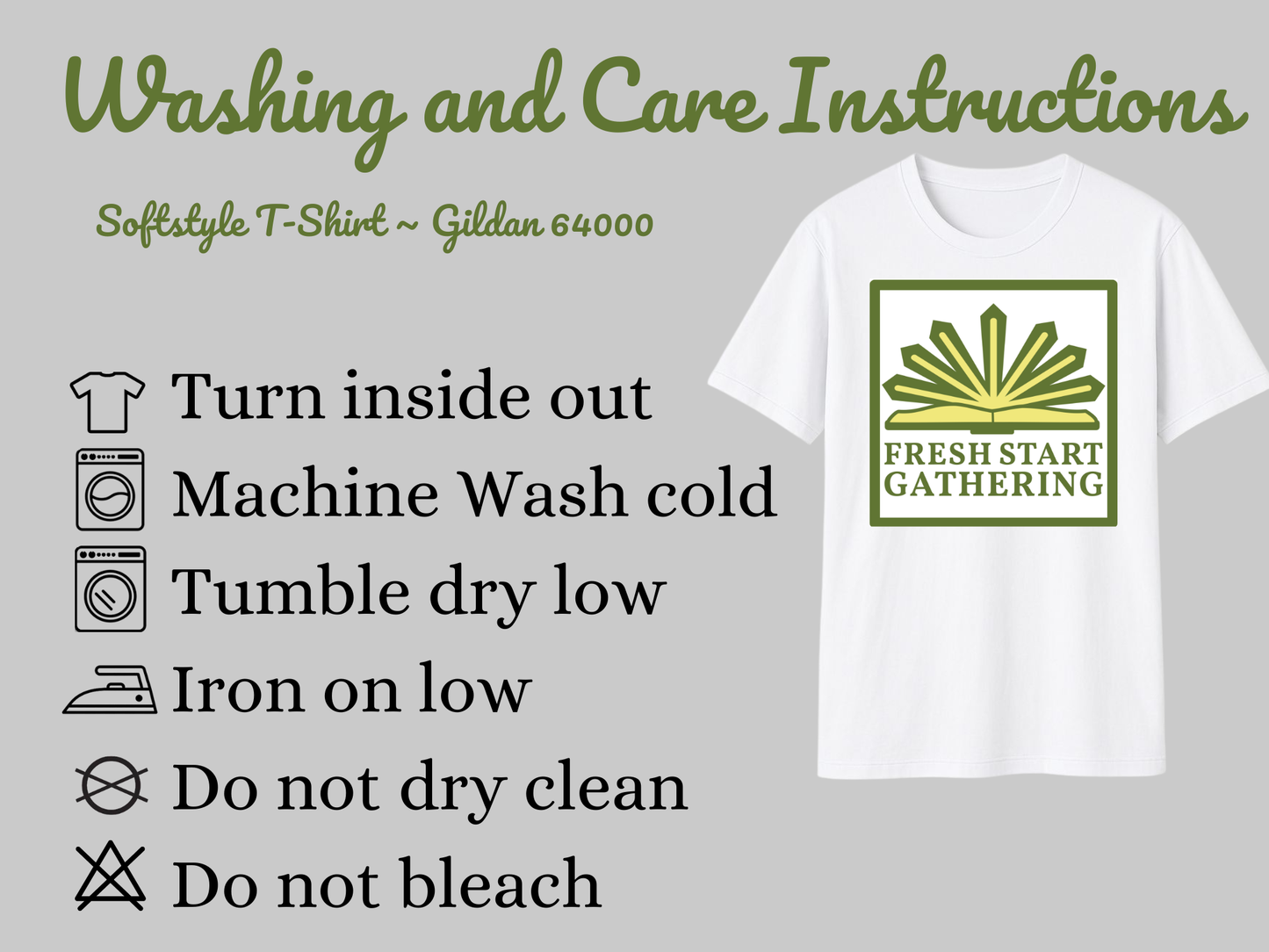 FSG Tshirt- Watercolor Church