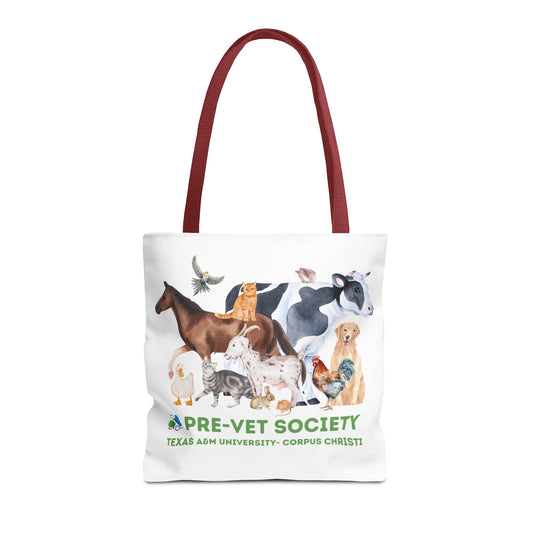 Pre-Vet Society Medium Size Tote Bag