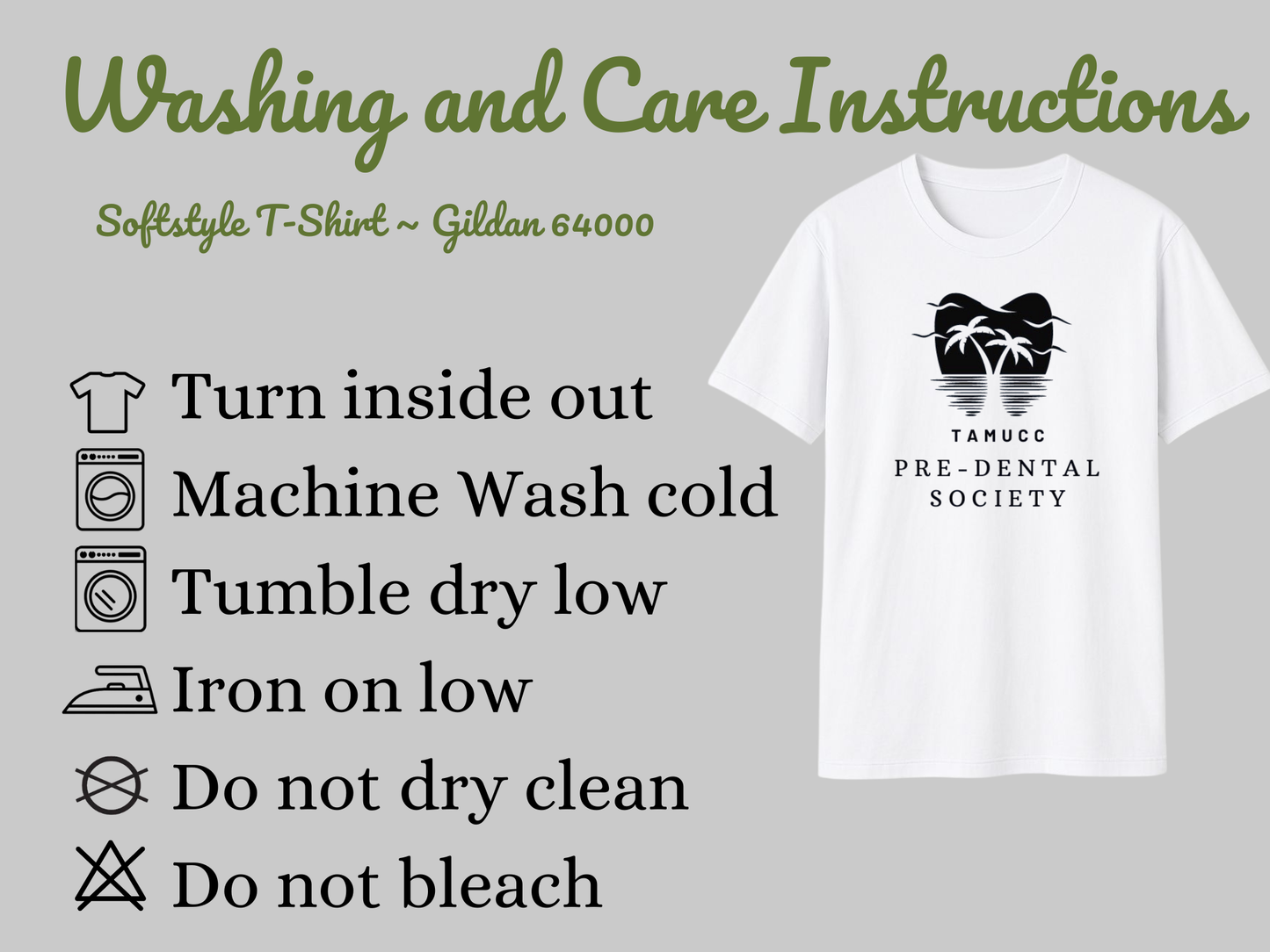 Pre-Dental Society (PDS) Logo T-Shirt | Soft & Stylish Tee | Gildan Softstyle Unisex